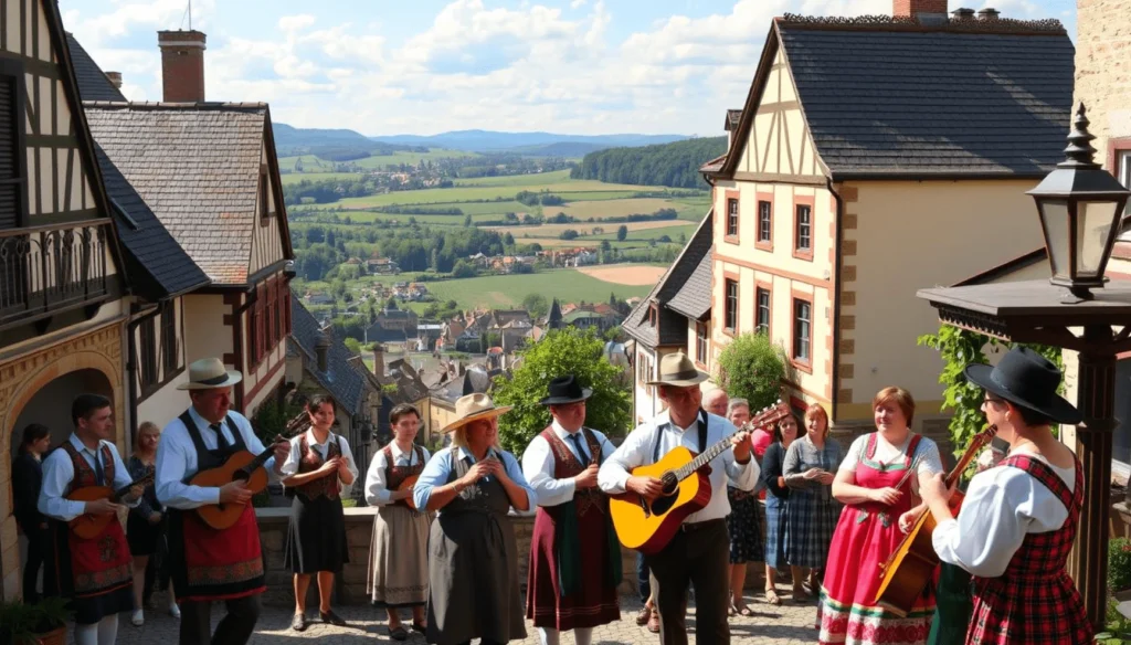 Castillo de Vianden en Luxemburgo, joya de Europa, rodeado de bosques y un pueblo medieval