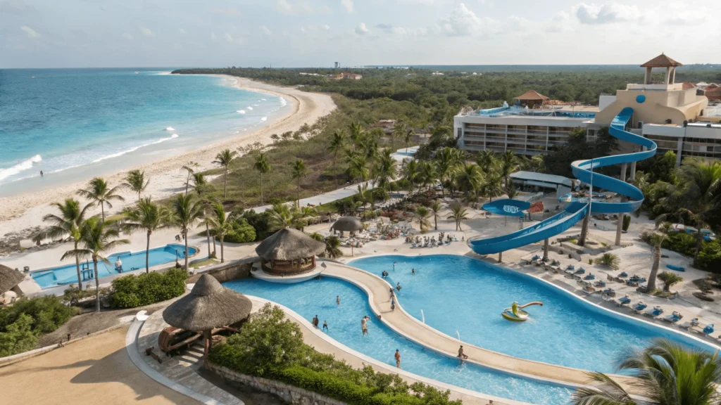 Moon Palace Cancun, un resort todo incluido cerca de Playa del Carmen con parque acuático y actividades familiares. Top Hoteles Playa del carmen